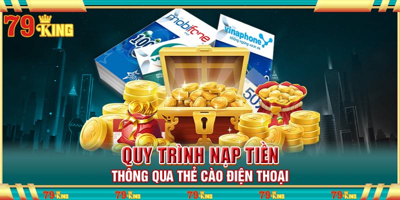 Nạp tiền thông qua thẻ cào điện thoại siêu tiện lợi